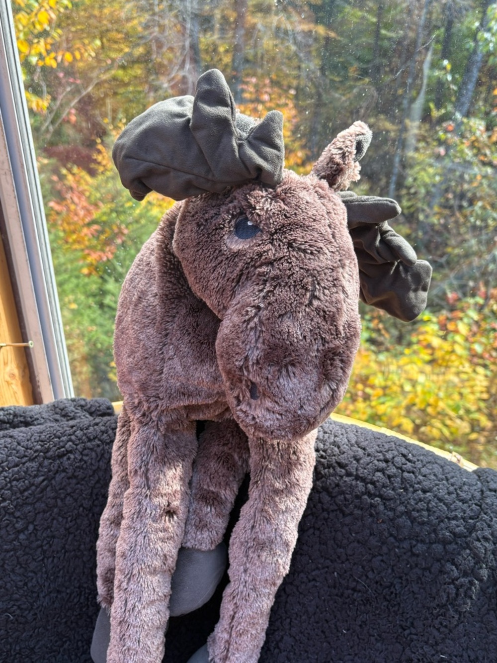 IKEA Gemytlig Plush Moose Stuffed Animal 27" Long-Legged Soft Toy (Tag Cut)
